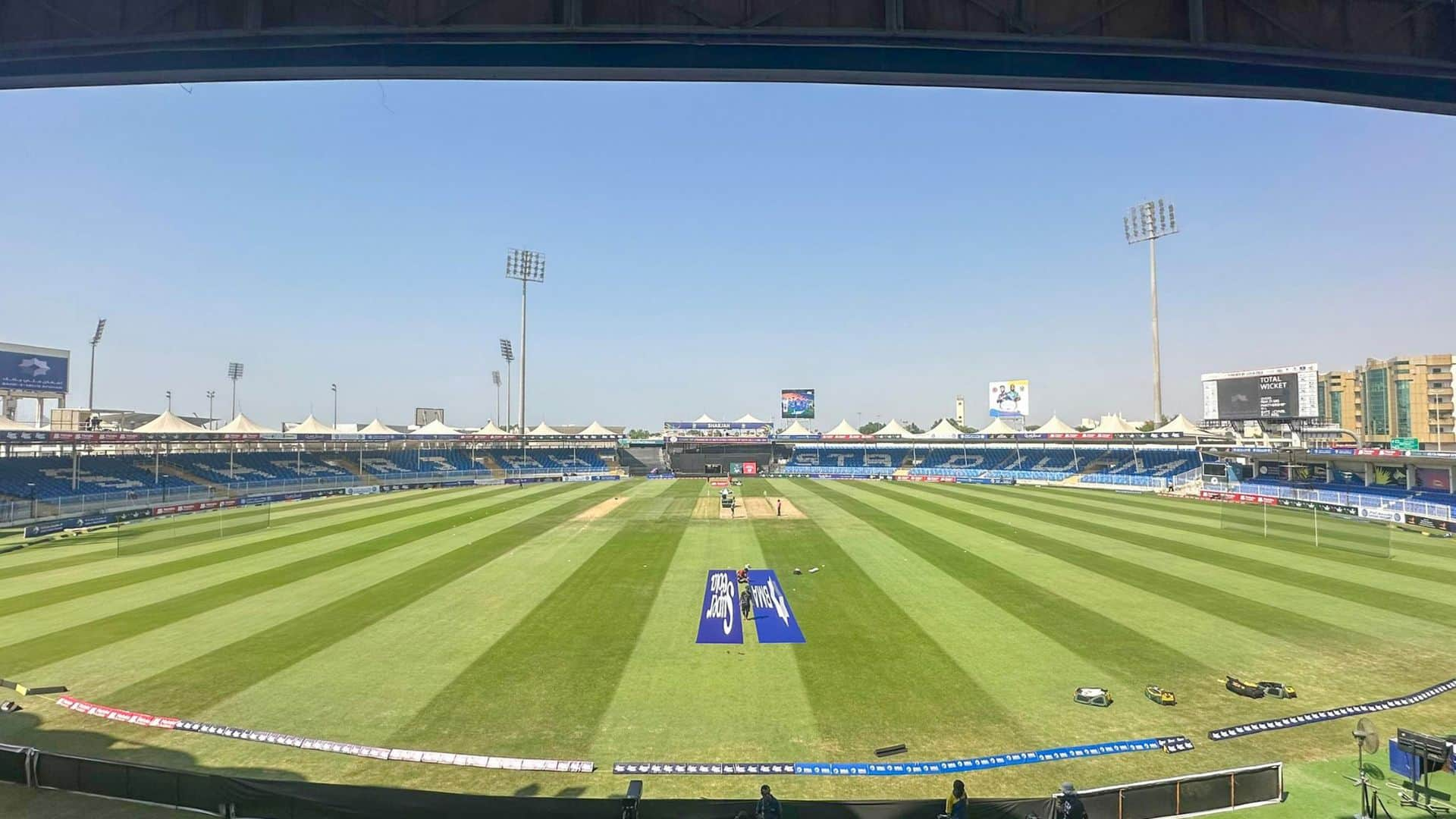 Sharjah Cricket Stadium Pitch Report For AFG Vs SA 2nd ODI